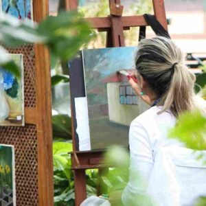 I will create original abstract paintings with deep meaning