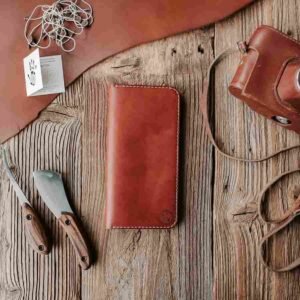 I will create handcrafted leather or woven accessories